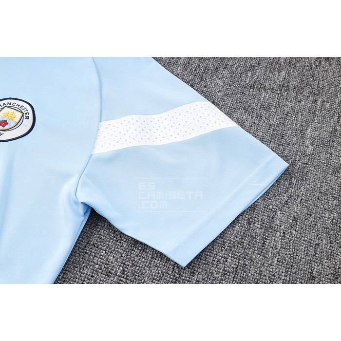 Camiseta de Entrenamiento Manchester City 22-23 Azul - Haga un click en la imagen para cerrar